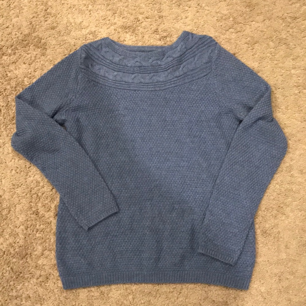 Blue sweater